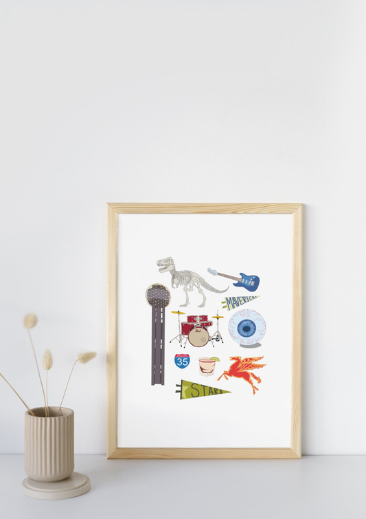 Dallas - Downtown Print