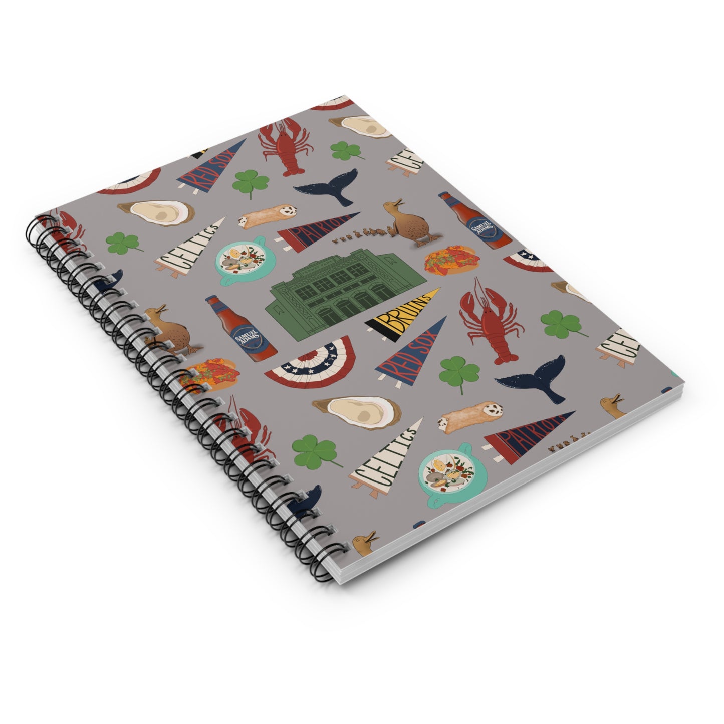 Boston Icon Spiral Notebook