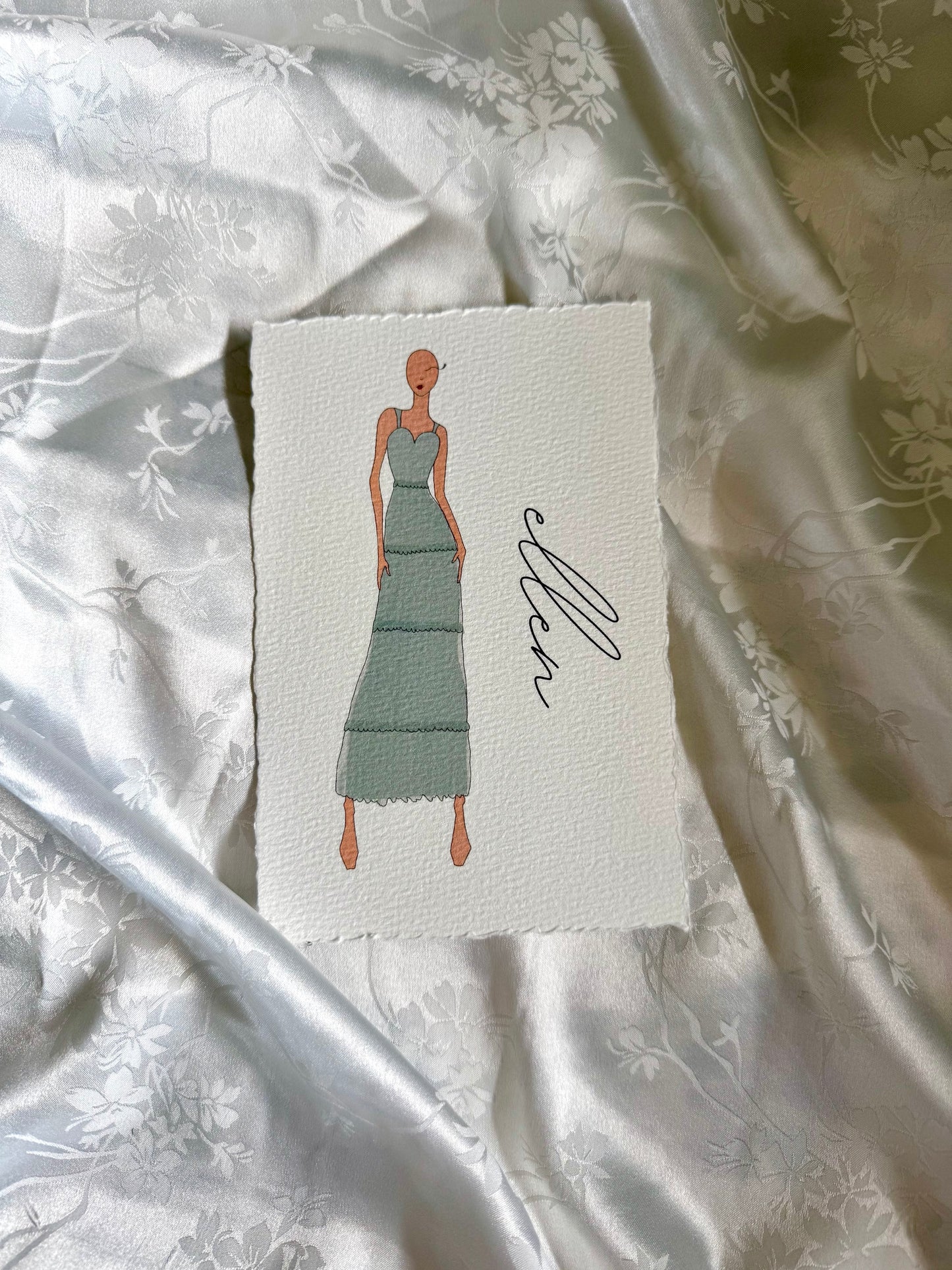Custom Bridesmaid Dress Prints