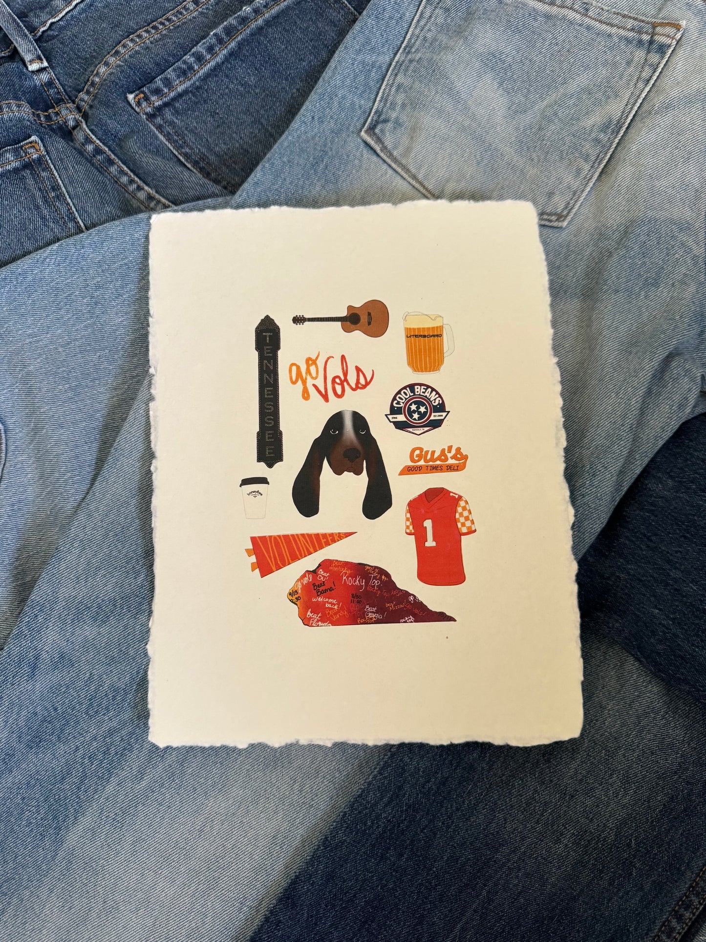 Knoxville, Tennessee University Print