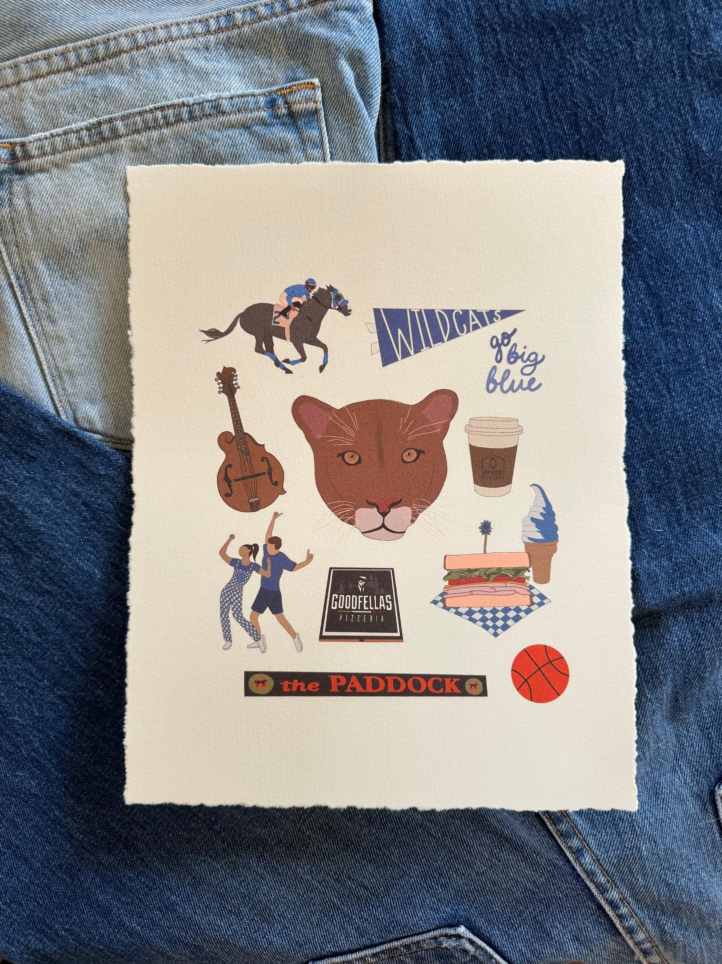Lexington, Kentucky Campus Print