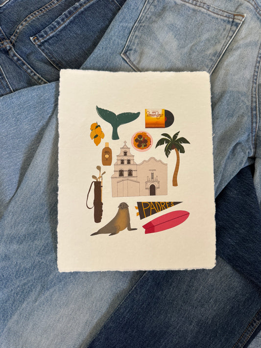 San Diego City Print