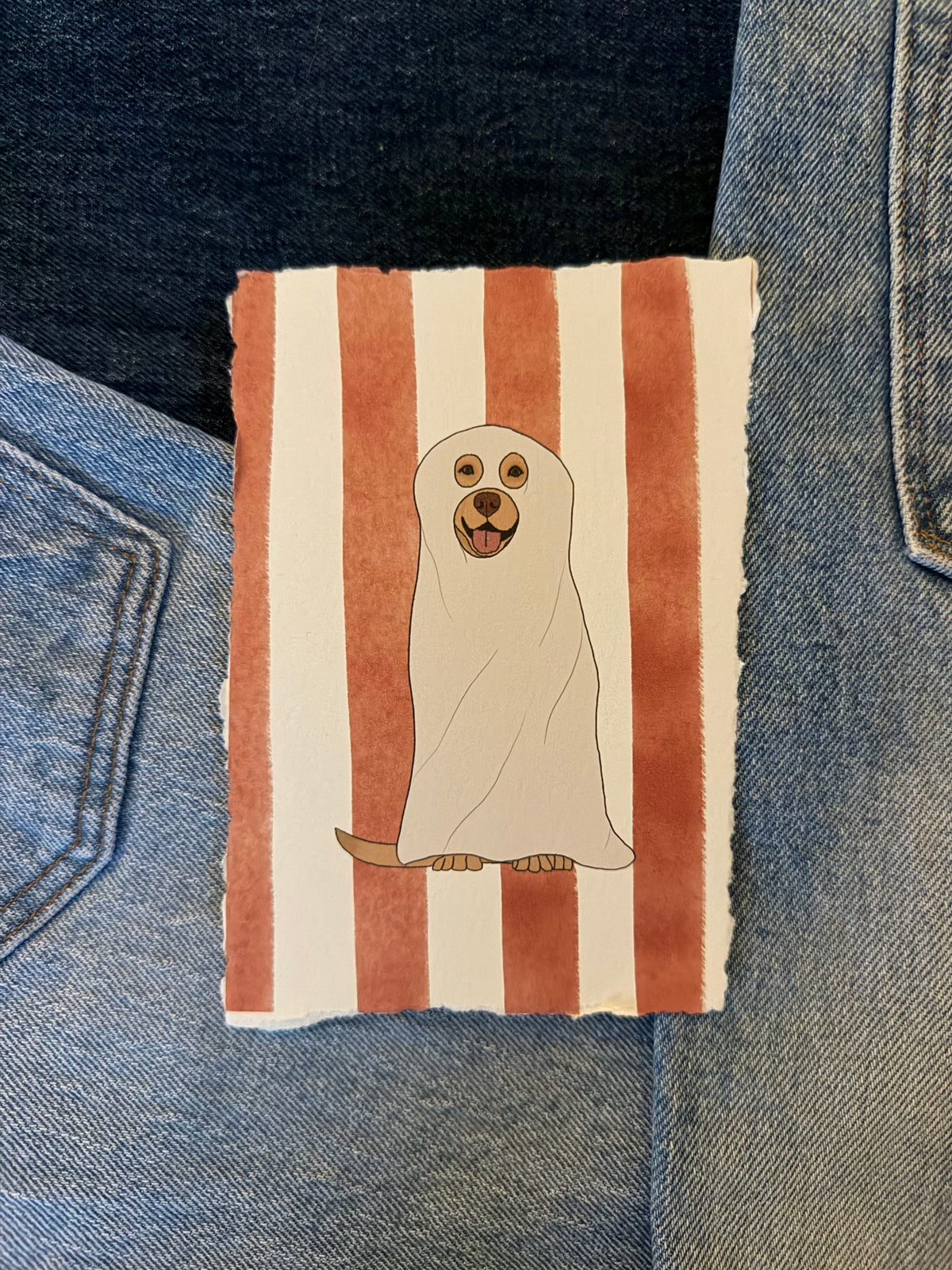 LIMITED EDITION: Paw-loween Pet Costume 4x6 Print