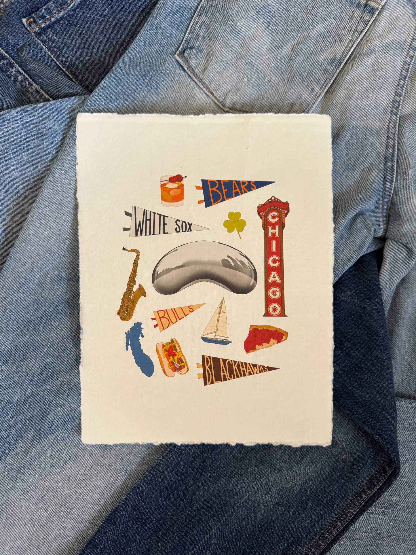 Chicago City Print