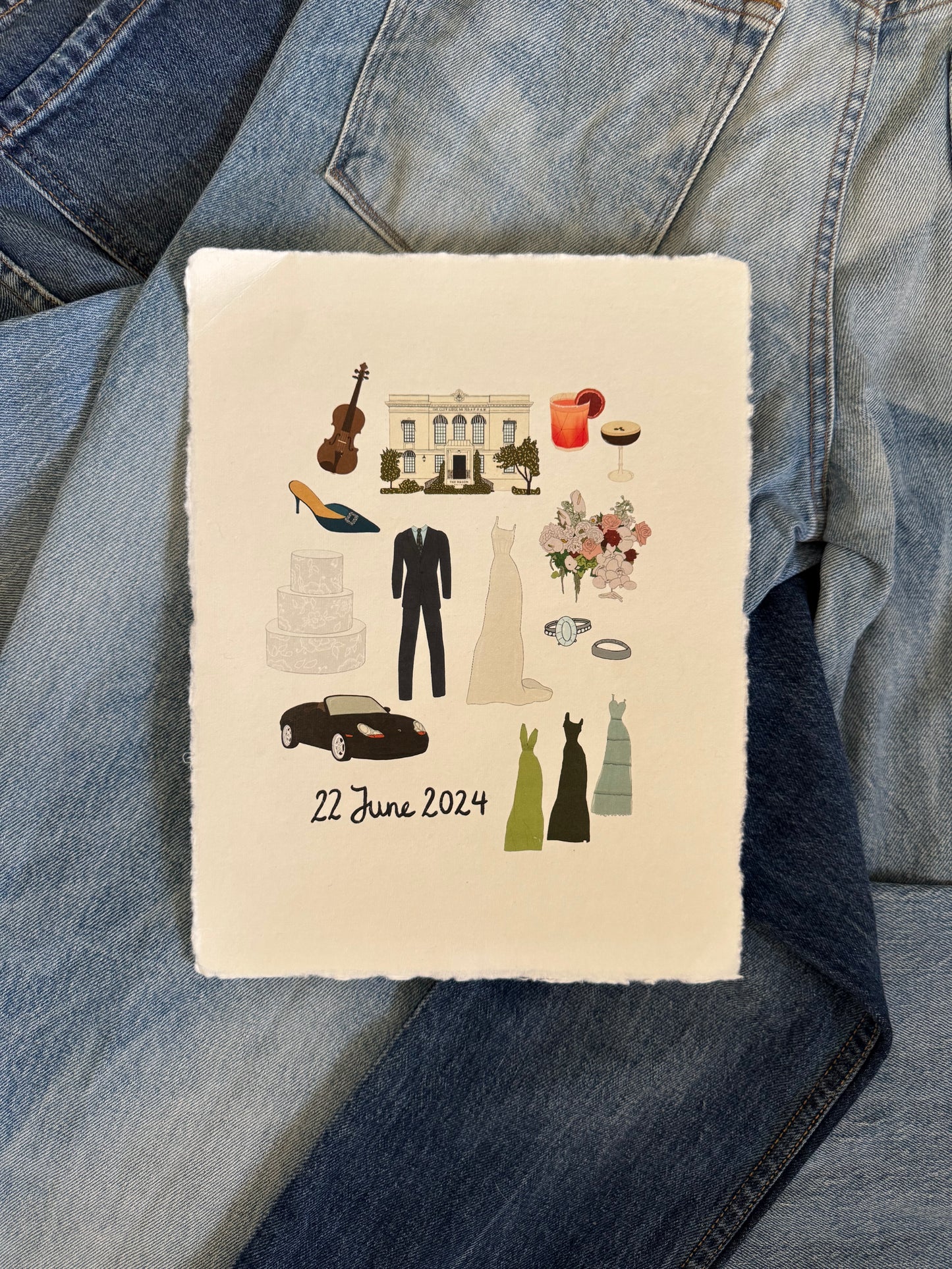 Custom Wedding Print