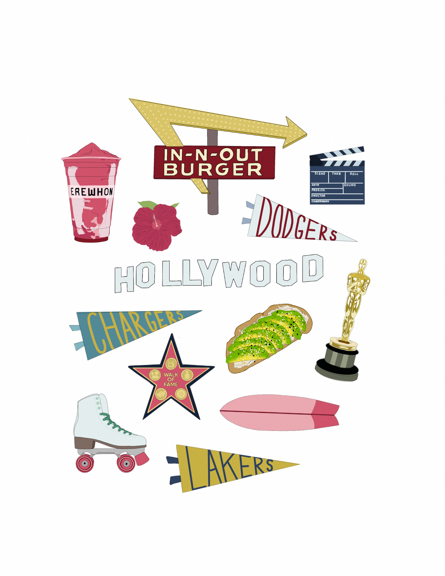 Los Angeles City Print