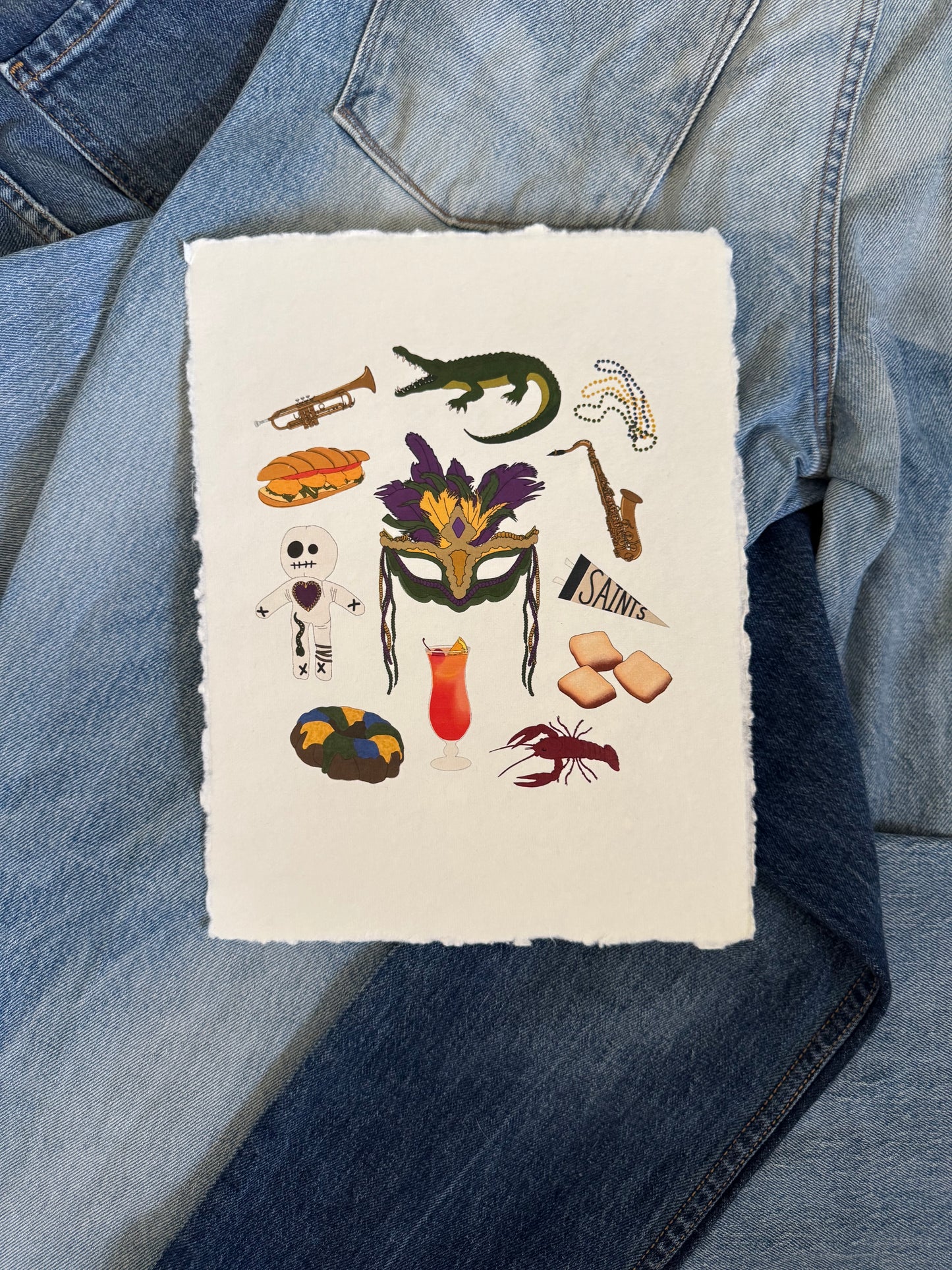 New Orleans City Print