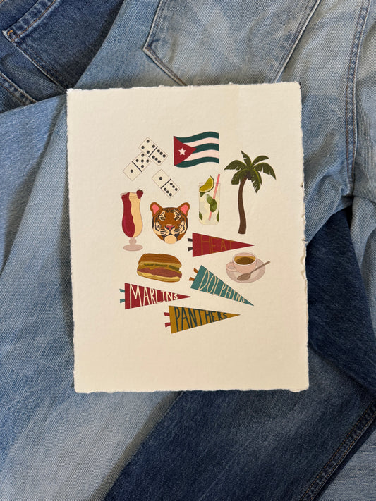 Miami City Print