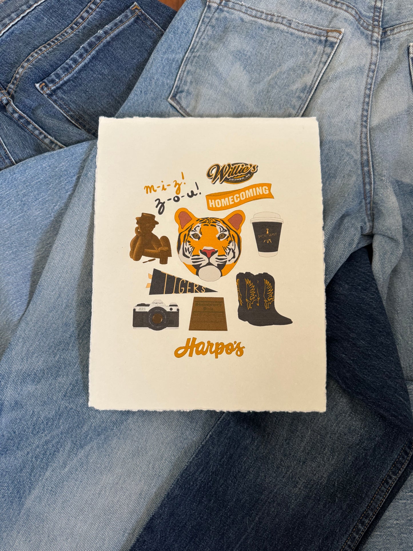 Columbia, Missouri University Print