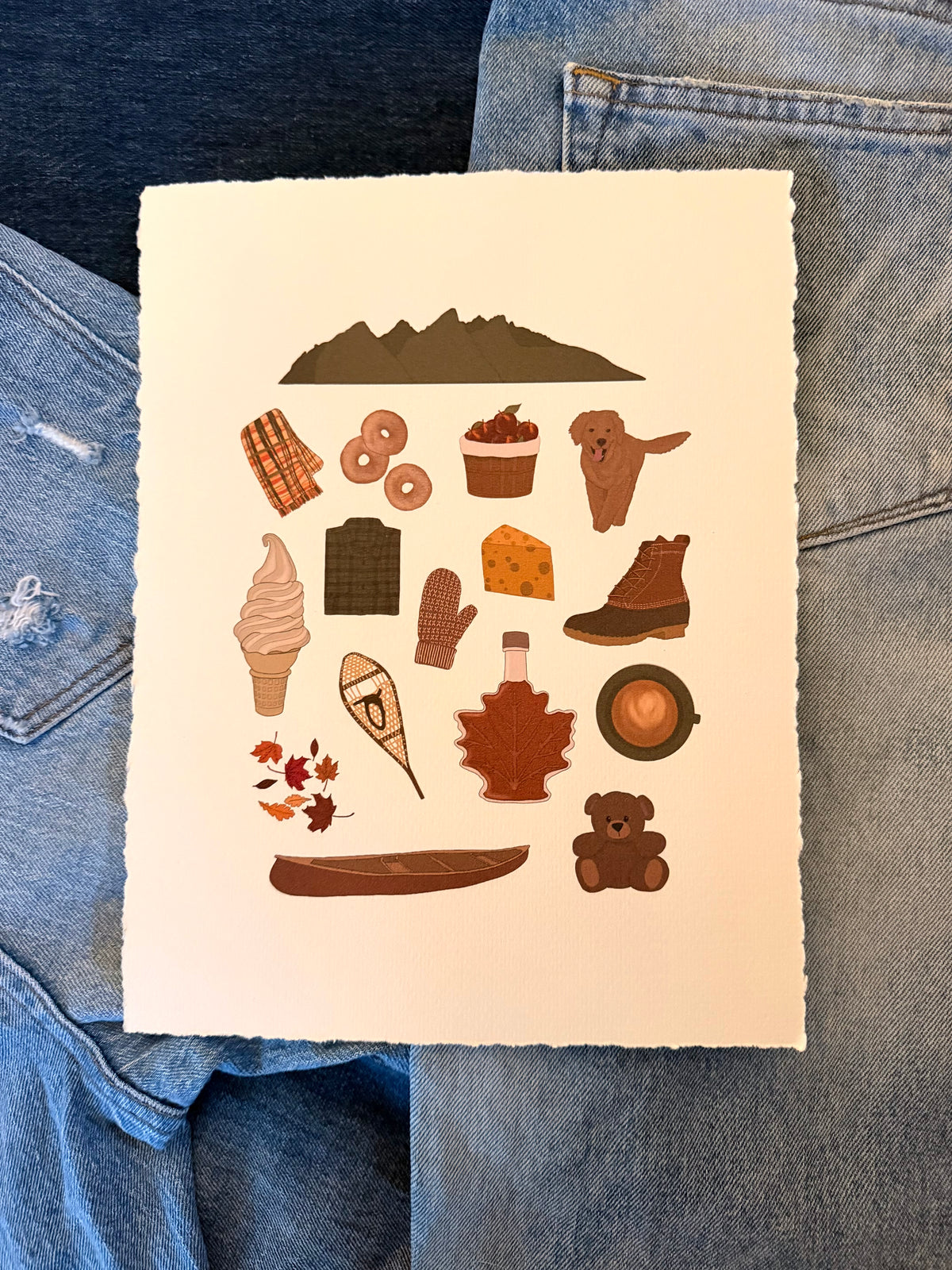 Vermont State Print