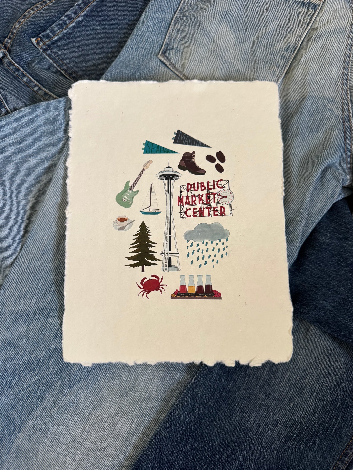 Seattle City Print