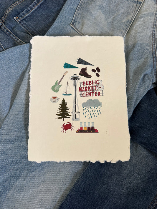 Seattle City Print