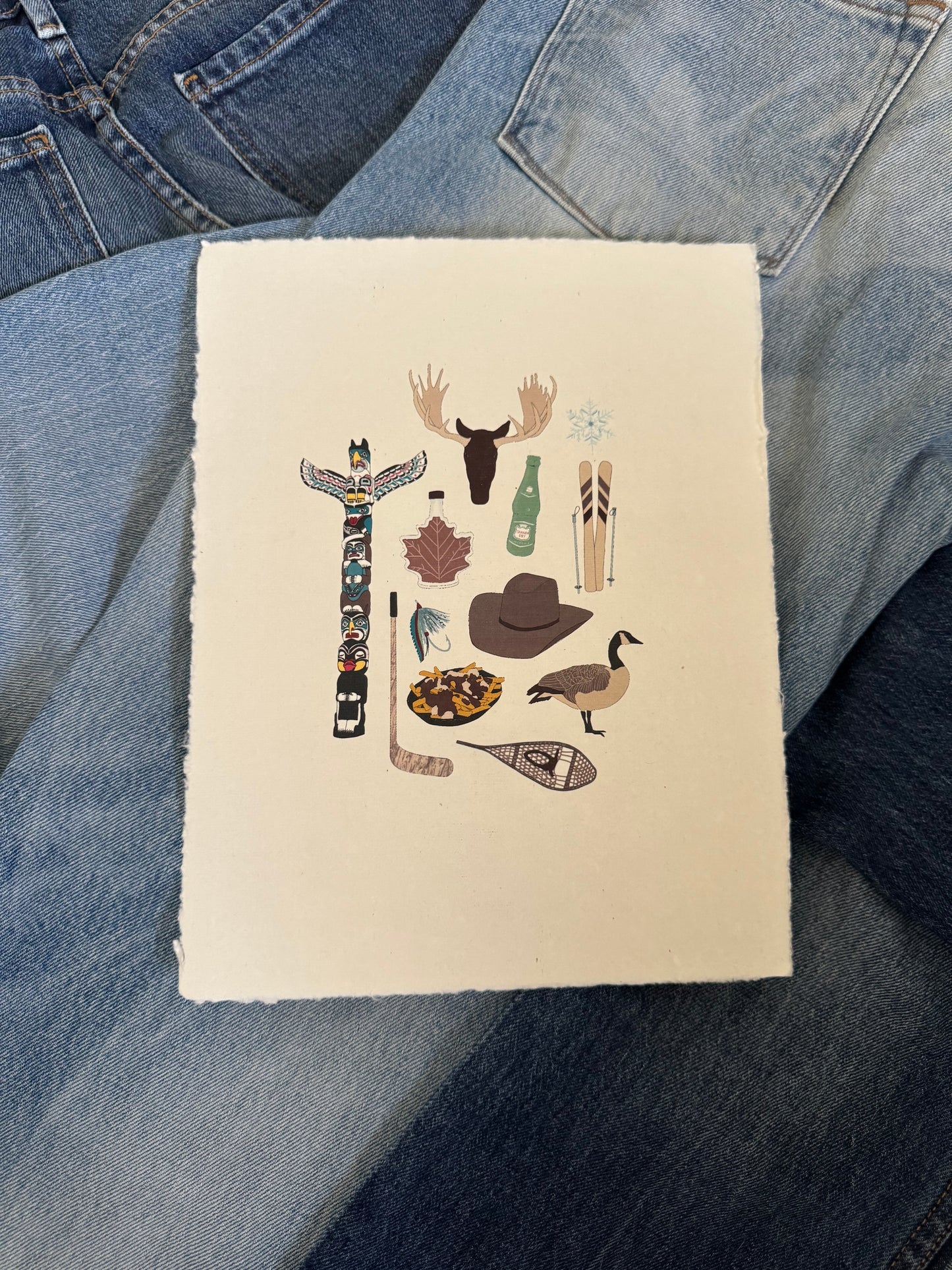 Canada Passport Print