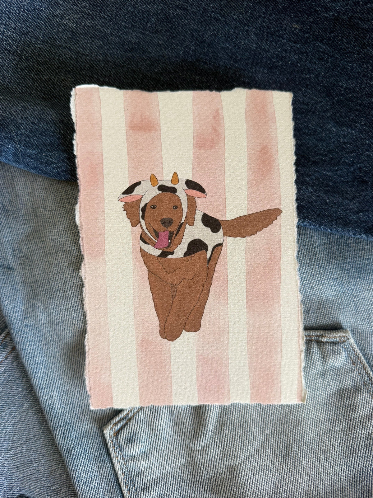 LIMITED EDITION: Paw-loween Pet Costume 4x6 Print
