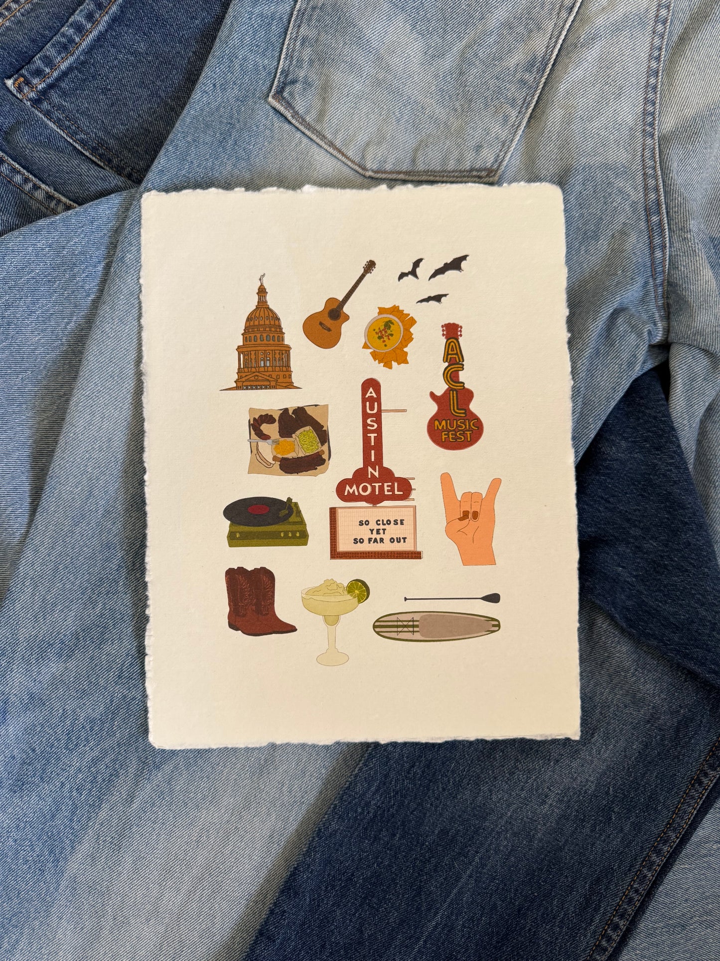 Austin City Print