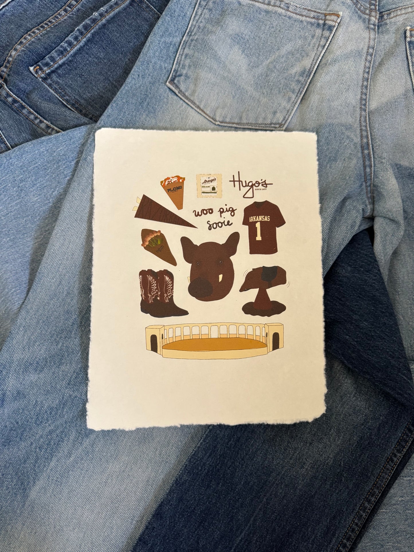 Fayetteville, Arkansas University Print