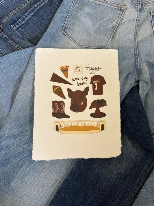 Fayetteville, Arkansas University Print