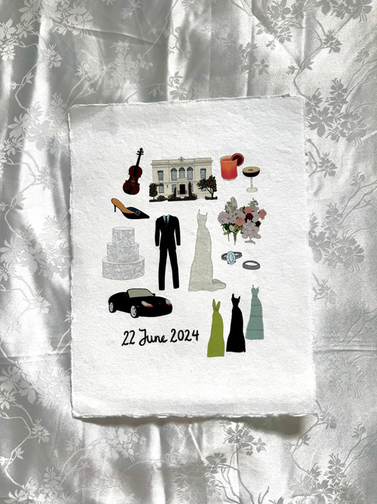 Custom Wedding Print