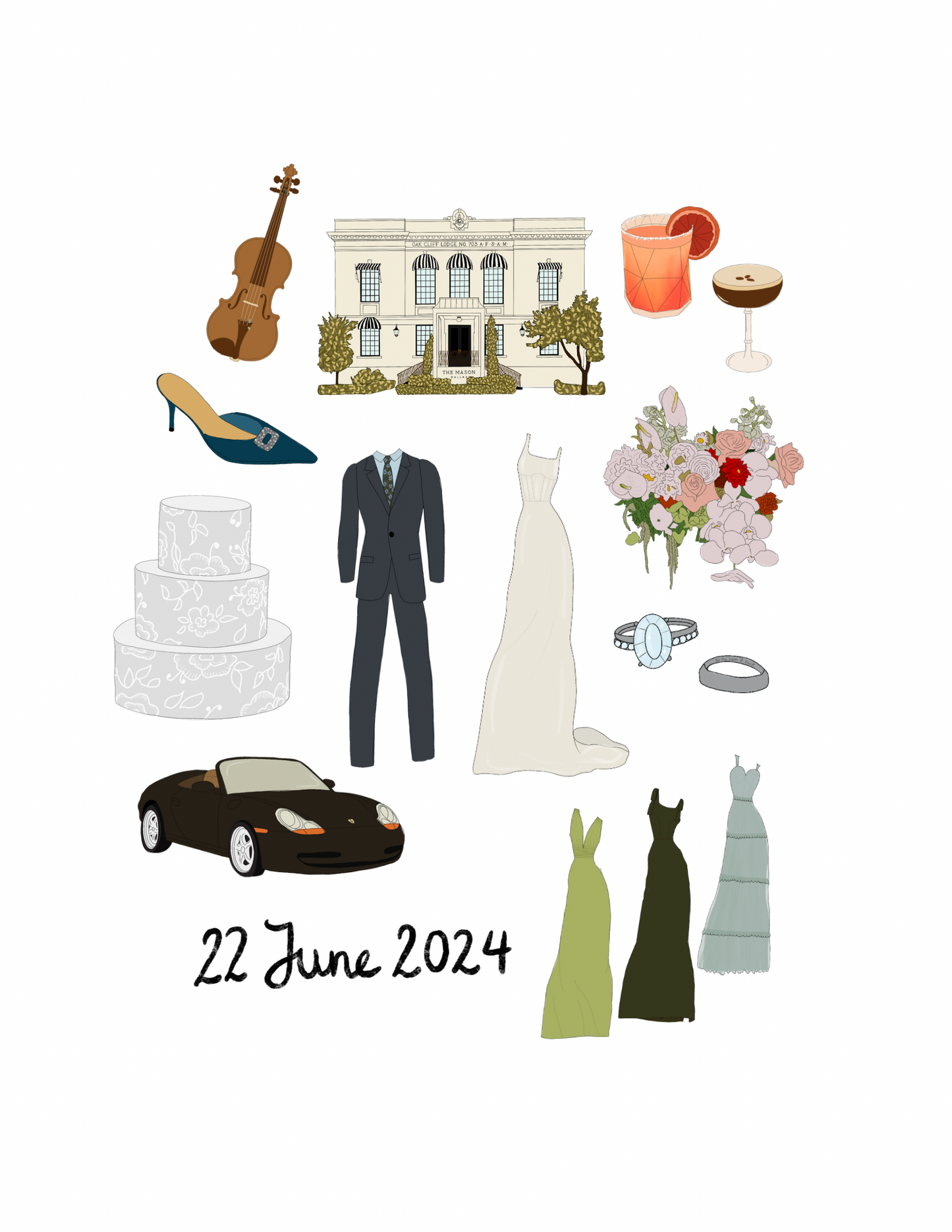 Custom Wedding Print