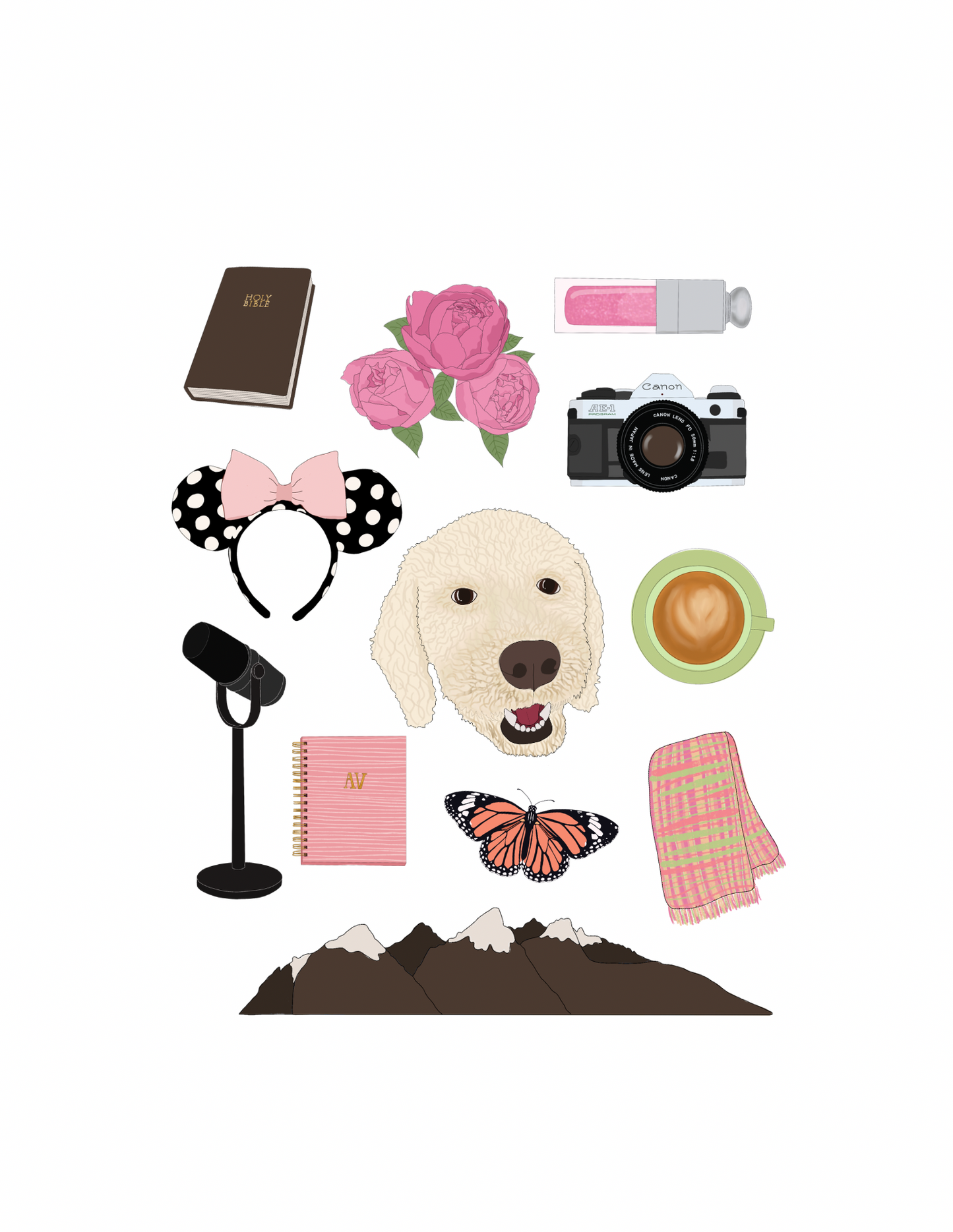 Custom Favorite Things Print