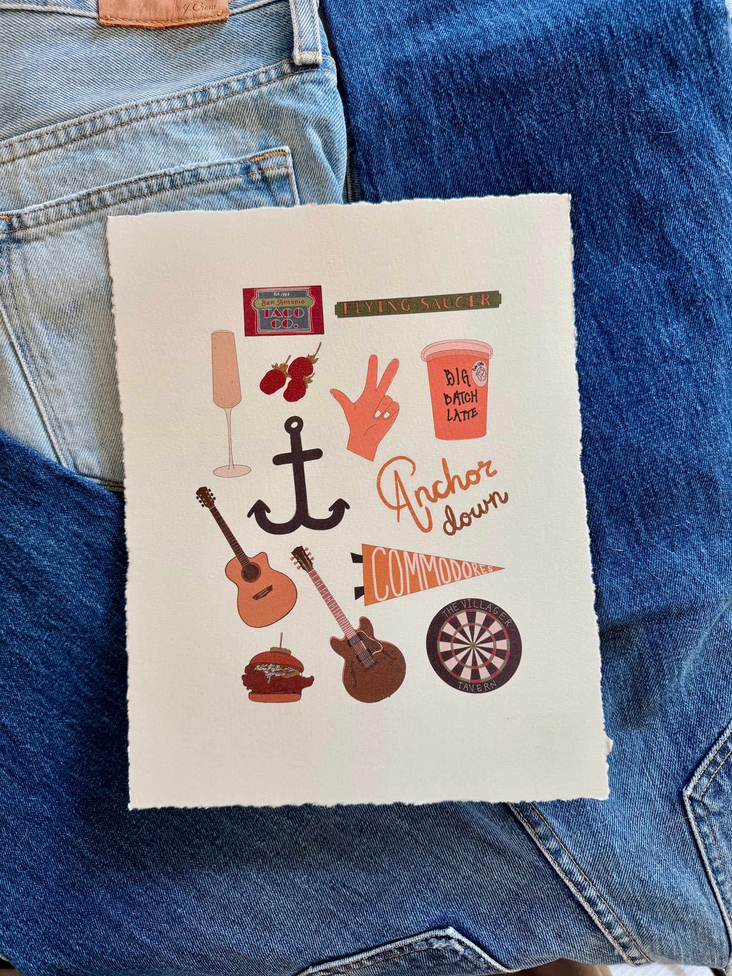Nashville, Tennessee Campus Print